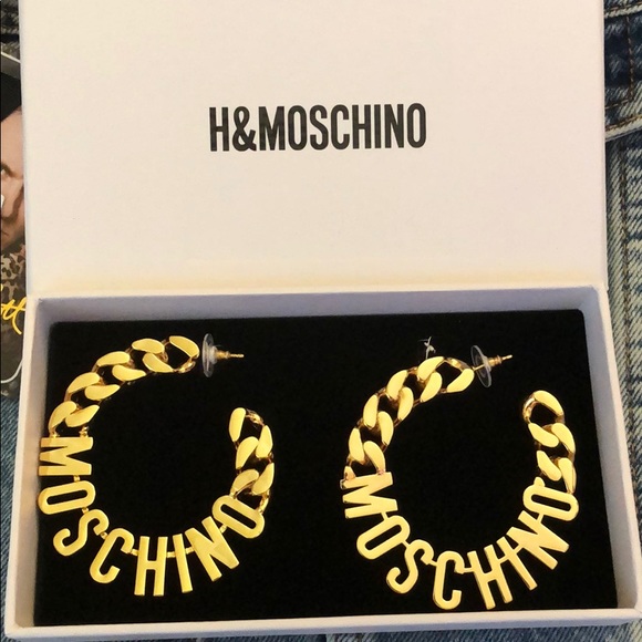 Moschino Jewelry - Moschino X H&M earrings NWT
